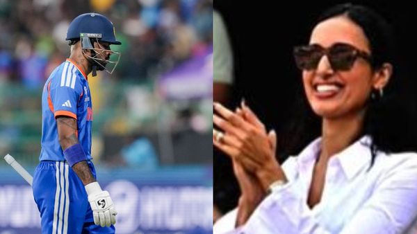 Mahieka Sharma: ಹಾರ್ದಿಕ್ ಪಾಂಡ್ಯ ಕಡಿಮೆ ರನ್‌ಗೆ ವಿಕೆಟ್‌ ಒಪ್ಪಿಸಿದಾಗ ಖುಷಿಯಿಂದ ಚಪ್ಪಾಳೆ ಹೊಡೆದ ಪ್ರೇಯಸಿ ಮಹಿಕಾ ಶರ್ಮಾ