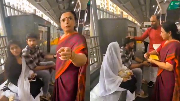 Viral Video: ಪ್ರೇಯಸಿ ಜೊತೆ ಸಿಕ್ಕಿಬಿದ್ದ ಮಗ; ಮೆಟ್ರೋ ನಿಲ್ದಾಣದಲ್ಲೇ ಎಂಗೇಜ್‌ಮೆಂಟ್‌ ಮಾಡಿಸಿದ ಪೋಷಕರು