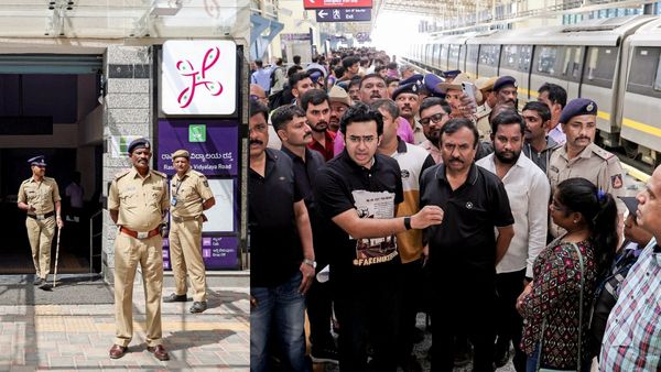 Namma Metro: ಖಾಲಿ ಟ್ರಂಕ್ ಹಿಡಿದು ಪ್ರತಿಭಟನೆಗೆ ಮುಂದಾದ ತೇಜಸ್ವಿ ಸೂರ್ಯ ಖಾಕಿ ವಶಕ್ಕೆ, ಬಿಜೆಪಿ ಕಿಡಿ