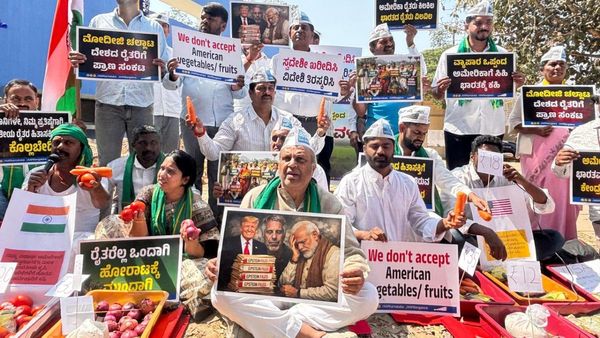 ದೇಶದ ಕೋಟಿ ಕೋಟಿ ರೈತರಿಗೆ ತೊಂದರೆ: ಅಮೆರಿಕಾ ವ್ಯಾಪಾರ ಒಪ್ಪಂದ ವಿರುದ್ಧ ಎಎಪಿ ಪ್ರತಿಭಟನೆ: ಮುಖ್ಯಮಂತ್ರಿ ಚಂದ್ರು