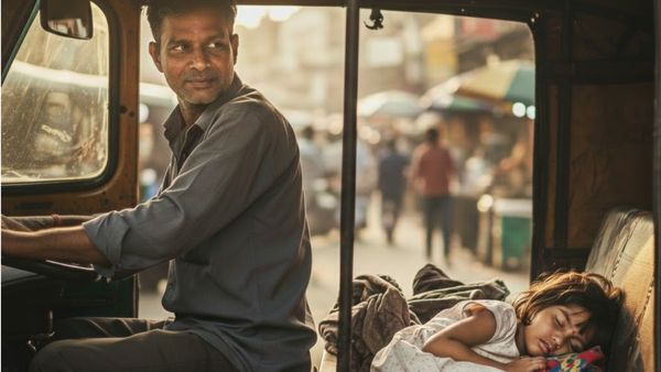 ಮಗಳಿಗಾಗಿ ಆಟೋವನ್ನೇ ಮನೆಯನ್ನಾಗಿಸಿಕೊಂಡ ಅಪ್ಪ; ವಿಡಿಯೋ ನೋಡಿ ಕಣ್ಣೀರಿಟ್ಟ ನೆಟ್ಟಿಗರು