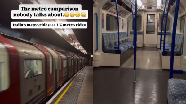 ಲಂಡನ್ ಮೆಟ್ರೋಗಿಂತ ಬೆಂಗಳೂರಿನ 'ನಮ್ಮ ಮೆಟ್ರೋ' ಬೆಸ್ಟ್: Viral ಪೋಸ್ಟ್‌ನಲ್ಲಿ ಅಚ್ಚರಿಯ ಸತ್ಯ ಬಿಚ್ಚಿಟ್ಟ ಯುವತಿ