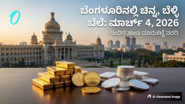 Gold Rate: ಮಾರುಕಟ್ಟೆಯಲ್ಲಿ ಇಂದು ಚಿನ್ನ-ಬೆಳ್ಳಿ ಬೆಲೆ ಹೀಗಿದೆ, ನಿಮ್ಮ ನಗರದ ದರ ಪರಿಶೀಲಿಸಿ