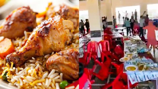 Chicken Leg Piece: ಚಿಕನ್‌ ಲೆಗ್‌ ಪೀಸ್‌ ಸಿಗಲಿಲ್ಲ ಎಂದು ಮದುವೆ ಮಂಟಪದಲ್ಲೇ ಮಾರಾಮಾರಿ, ವಿಡಿಯೋ ಇಲ್ಲಿದೆ