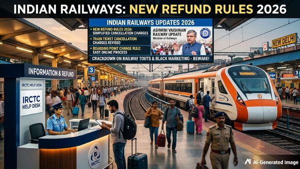 Train Ticket: ರೈಲು ಟಿಕೆಟ್ ರದ್ದತಿ, ಮರುಪಾವತಿ ರೂಲ್ಸ್‌ ಬದಲಾವಣೆ: ಏಪ್ರಿಲ್‌ನಿಂದ ಹೊಸ ನಿಯಮ