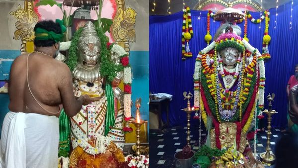 ಶ್ರೀರಾಮನವಮಿ ಪ್ರಯುಕ್ತ ಬೆಂಗಳೂರಿನ ತ್ಯಾಗರಾಜನಗರದಲ್ಲಿ ಅಪರೂಪದ ‘ಪುಷ್ಪಯಾಗ’