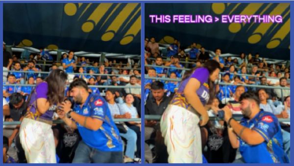 Viral Video: ಹುಡುಗಿ ಪ್ರೀತಿಗೆ ಒಪ್ಪಿಕೊಂಡಳು ಆದ್ರೆ ರಿಂಗೇ ಮಿಸ್ ಆಯ್ತು: MI ಮ್ಯಾಚ್‌ನಲ್ಲೊಂದು ಸ್ವಾರಸ್ಯಕರ ಘಟನೆ