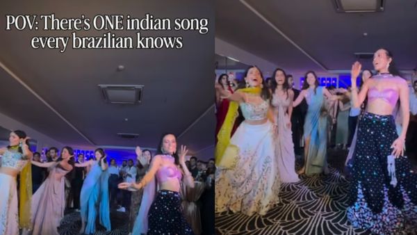 Viral Video: 'ಓಂಕಾರ' ಚಿತ್ರದ ಬೀಡಿ ಜಲೈಲೆ ಹಾಡಿಗೆ ಸಖತ್ ಸ್ಟೆಪ್ಸ್ ಹಾಕಿದ ಬ್ರೆಜಿಲ್ ಬೆಡಗಿಯರು