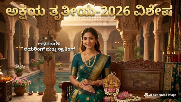 ಅಕ್ಷಯ ತೃತೀಯ 2026: ಚಿನ್ನದ ಅಂದ ಹೆಚ್ಚಿಸುವ ಆಭರಣಗಳ ಲೇಯರಿಂಗ್ ಮತ್ತು ಸ್ಟ್ಯಾಕಿಂಗ್ ಕಲೆ; ಇಲ್ಲಿವೆ ಲೇಟೆಸ್ಟ್ ಟ್ರೆಂಡ್‌