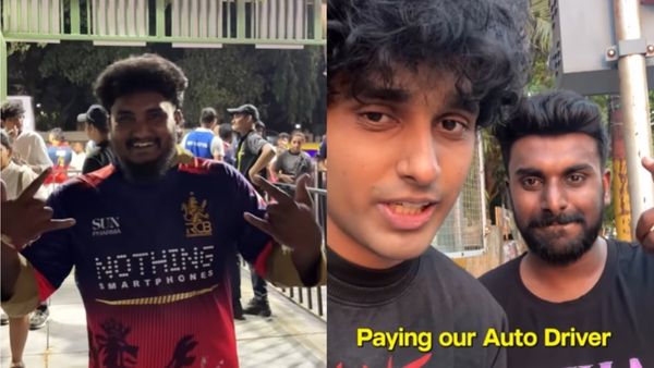 ಆಟೋ ಚಾಲಕನಿಗೆ ಬಾಡಿಗೆ ಬದಲು 'ಆರ್‌ಸಿಬಿ ಮ್ಯಾಚ್ ಟಿಕೆಟ್' ಕೊಟ್ಟ ಬೆಂಗಳೂರಿನ ಯುವಕ: Video Viral