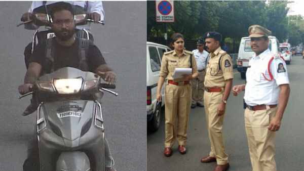 Viral News: ಟ್ರಾಫಿಕ್ ನಿಯಮ ಉಲ್ಲಂಘನೆ ಮಾಡಿ ಸಿಕ್ಕಿ ಬಿದ್ದ ಕಳ್ಳ, ಹೈದರಾಬಾದ್ ಟ್ರಾಫಿಕ್ ಪೊಲೀಸ್ ಟ್ರೋಲ್