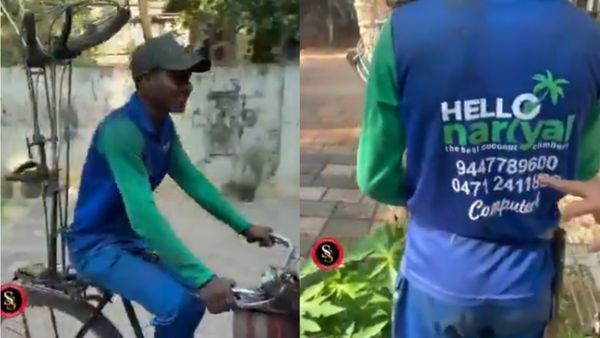 ಉಬರ್ ಕ್ಯಾಬ್ ಬುಕ್ ಮಾಡಿದಷ್ಟೇ ಸುಲಭವಾಗಿ ತೆಂಗಿನಕಾಯಿ ಕೀಳುವವರನ್ನು ಕರೆಯಿರಿ: ಆನಂದ್ ಮಹೀಂದ್ರಾ ಹಂಚಿಕೊಂಡ Video Viral