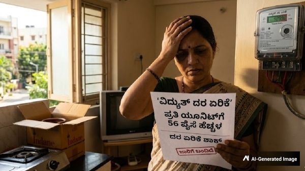BESCOM: ಗ್ಯಾಸ್ ಬೆನ್ನಲ್ಲೇ ಬೆಸ್ಕಾಂ ವಿದ್ಯುತ್ ದರವೂ ಇಂದಿನಿಂದ ಏರಿಕೆ, ಪ್ರತಿ ಯೂನಿಟ್‌ಗೆ 56 ಪೈಸೆ ಹೆಚ್ಚಳ