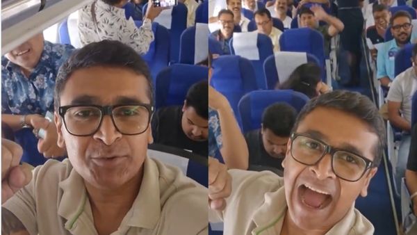 ಬಂಗಾಳದಲ್ಲಿ ಬಿಜೆಪಿ ಗೆಲುವಿನ ಸಂಭ್ರಮ: ಇಂಡಿಗೋ ವಿಮಾನದಲ್ಲಿ 'ಜೈ ಶ್ರೀರಾಮ್' ಘೋಷಣೆ ಕೂಗಿದ ಪ್ರಯಾಣಿಕ, Video Viral