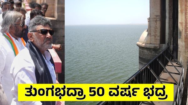 Tungabhadra Dam: 315 ಕೋಟಿ ರೂ ವೆಚ್ಚದಲ್ಲಿ 33 ಕ್ರಸ್ಟ್‌‌ಗೇಟ್ ಅಳವಡಿಕೆ ಪೂರ್ಣ, ಉದ್ಘಾಟನೆ ಶೀಘ್ರ: ಡಿಕೆ ಶಿವಕುಮಾರ್