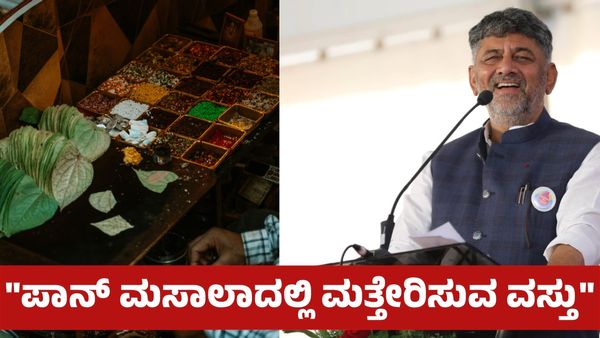 DK Shivakumar: ರಾಜ್ಯದಲ್ಲಿ ಪಾನ್ ಮಸಾಲಾ - ಗುಟ್ಕಾದಲ್ಲಿ ಮತ್ತೇರಿಸುವ ವಸ್ತು ಬಳಕೆ: ಸಿಎಂ ಡಿಕೆಶಿ ಎಚ್ಚರಿಕೆ 