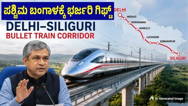 Bullet Train Corridor: ದೇಶದ 2ನೇ ಬುಲೆಟ್ ರೈಲು ಕಾರಿಡಾರ್ ಘೋಷಣೆ: ಎಲ್ಲಿಂದ-ಎಲ್ಲಿಗೆ? ರೂಟ್, ಡಿಟೇಲ್ಸ್ ಇಲ್ಲಿದೆ