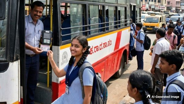 Karnataka Free Bus Pass: ಗಡಿಭಾಗದ ವಿದ್ಯಾರ್ಥಿಗಳಿಗೂ ಸಿಗಲಿದೆ ಉಚಿತ ಬಸ್ ಪಾಸ್‌, ಅರ್ಜಿ ಸಲ್ಲಿಕೆ ಹೇಗೆ? ಇಲ್ಲಿದೆ ಮಾಹಿತಿ