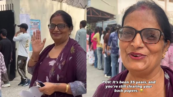 ಓದಲು ಯಾವುದೇ ವಯಸ್ಸಿನ ಮಿತಿಯಿಲ್ಲ: 35 ವರ್ಷಗಳ ಬಳಿಕ ಕಾಲೇಜು ಪರೀಕ್ಷೆ ಬರೆದ 50 ವರ್ಷದ ಮಹಿಳೆ, Video Viral