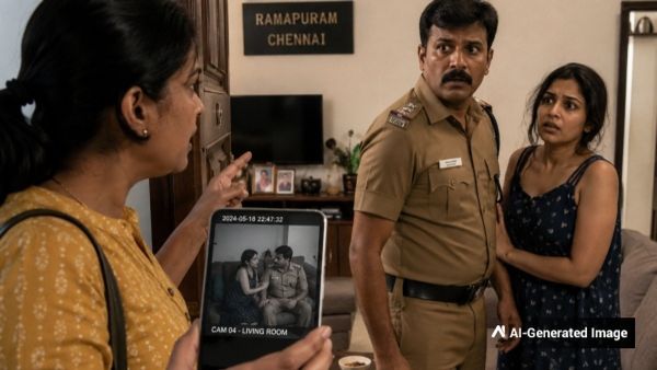 ವಿದೇಶದಿಂದಲೇ ಮಾಸ್ಟರ್‌ಪ್ಲ್ಯಾನ್‌: ಸಿಸಿಟಿವಿ ಮೂಲಕ ಪರ ಸ್ತ್ರೀ ಜೊತೆಗಿದ್ದ ಪೊಲೀಸ್ ಪತಿಯನ್ನು ರೆಡ್‌ಹ್ಯಾಂಡ್‌ ಆಗಿ ಹಿಡಿದ ಪತ್ನಿ