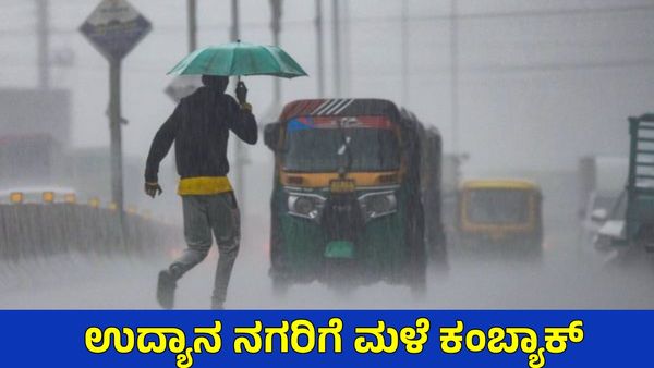 Bengaluru Weather: ಬಿಸಿಲಿಗೆ ಬ್ರೇಕ್, ನಗರದಲ್ಲಿಂದು 60 ವಾರ್ಡ್‌ಗಳಲ್ಲಿ ಮಳೆ, 3ದಿನ ಮಳೆ ಮುಂದುವರಿಕೆ