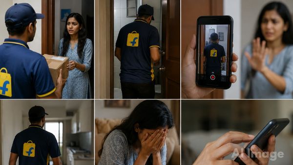 ಬೆಂಗಳೂರಿನಲ್ಲಿ ಒಬ್ಬಂಟಿ ಯುವತಿ ಇದ್ದ ಮನೆಗೆ ನುಗ್ಗಿ ಪ್ಯಾಂಟ್‌ ಬಿಚ್ಚಿದ ಫ್ಲಿಪ್‌ಕಾರ್ಟ್‌ ಡೆಲಿವರಿ ಬಾಯ್, ವಿಡಿಯೋ ವೈರಲ್
