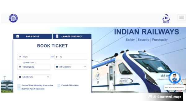 IRCTC ಹೊಸ ವೆಬ್‌ಸೈಟ್ ಇಂದಿನಿಂದ ಆರಂಭ: ಪ್ರತಿ ನಿಮಿಷ 1.5 ಲಕ್ಷ ಟಿಕೆಟ್ ಬುಕ್ಕಿಂಗ್ ಸಾಮರ್ಥ್ಯ