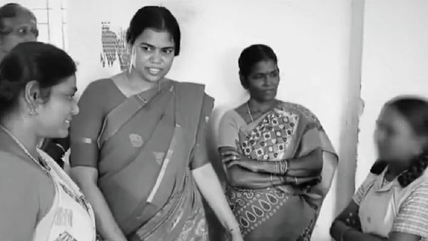 ಸರ್ಕಾರಿ ಶಾಲೆಯ ವಿದ್ಯಾರ್ಥಿನಿಗೆ ತಮಿಳುನಾಡು ಸಚಿವೆಯ 'ಇಂಗ್ಲಿಷ್ ಕ್ಲಾಸ್'; ಕಣ್ಣೀರಿಟ್ಟ ಮಗು, ವಿಡಿಯೋ ವೈರಲ್