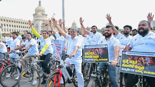 NEET ಅಕ್ರಮ: ಬೆಂಗಳೂರಲ್ಲಿ ಯುವ ಕಾಂಗ್ರೆಸ್‌ನಿಂದ ಸೈಕಲ್ ಜಾಥಾ, ಹೋರಾಟಕ್ಕೆ ಬಿಕೆ ಹರಿಪ್ರಸಾದ್ ಕರೆ