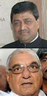 ചവാനും ഹൂഡയും മുഖ്യമന്ത്രിമാരായി തുടരും