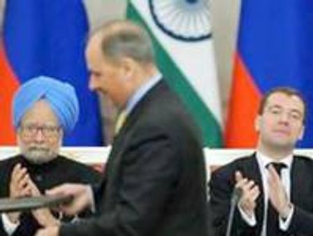 ഇന്ത്യ-റഷ്യ ആണവക്കരാര്‍ ഒപ്പുവെച്ചു