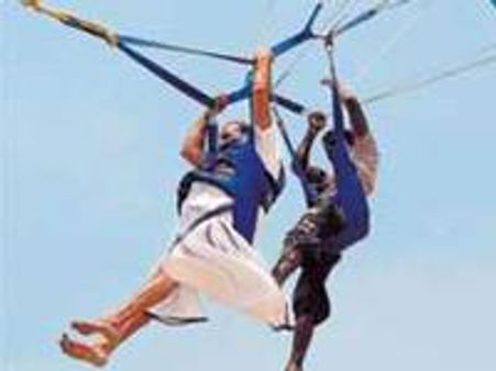 'പാരച്യൂട്ടില്‍ പറന്നത് ധൈര്യം തെളിയിക്കാന്‍'