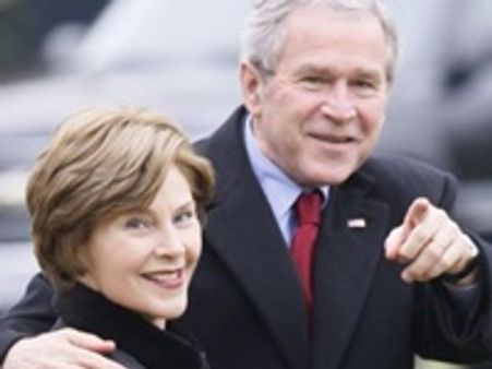 മദ്യപിച്ചാല്‍ ബുഷ് ഒരു അറുബോറന്‍: ഭാര്യ