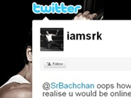 ട്വിറ്റര്‍: ഷാരൂഖിന് ബച്ചന്റെ അഭിനന്ദനം