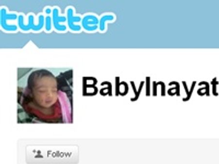 ഇനയത്ത് ശരിയ്ക്കമൊരു ട്വിറ്റര്‍ ബേബി