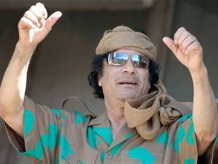 ഗദ്ദാഫി തുരങ്കം വഴി കടന്നതായി റിപ്പോര്‍ട്ട്