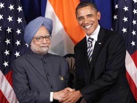 മന്‍മോഹനും ഒബാമയും കൂടിക്കാഴ്ച നടത്തി