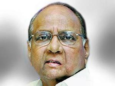 ശരത് പവാറിന്റെ ചെകിട്ടത്തടിച്ചു