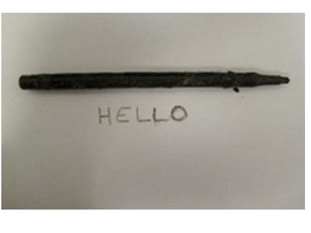 പേനയെ 'ഗര്‍ഭ'ത്തിലേറ്റി 25 വര്‍ഷം