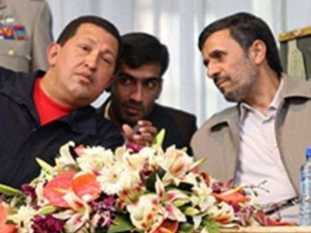 പിന്തുണ തേടി നജാദ് വെനിസ്വേലയില്‍