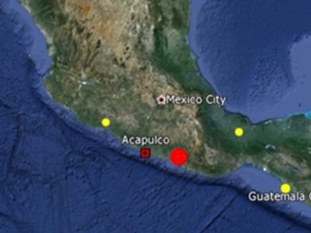 മെക്‌സിക്കോയില്‍ ശക്തമായ ഭൂചലനം