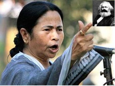 മമത കാള്‍ മാര്‍ക്‌സിനെ പുറത്താക്കുന്നു