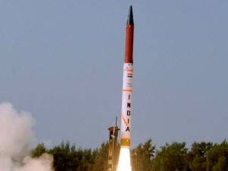 അഗ്നി 5ന്റെ പരീക്ഷണം അടുത്തയാഴ്ച