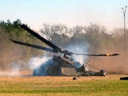 ഹെലികോപ്‌റ്ററുകള്‍ കൂട്ടിയിടിച്ച്‌ 8 മരണം