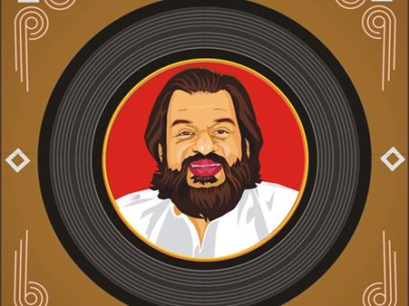 ഗാനഗന്ധര്‍വന് രംഗോലിയില്‍ സ്‌നേഹാദരം