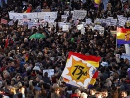 സ്‌പെയിനില്‍ സര്‍ക്കാര്‍ വിരുദ്ധപ്രക്ഷോഭം ശക്തം