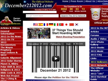 ഡിസംബര്‍ 22ന്‌ ലോകാവസാനമോ?