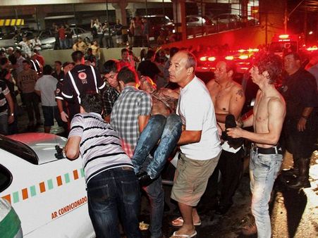 ബ്രസീലിലെ നിശാക്ലബ്ബില്‍ തീപ്പിടുത്തം, 233മരണം