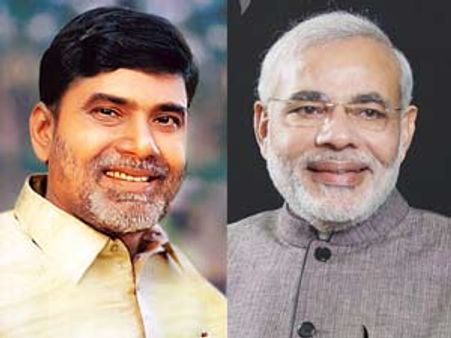 മോഡിയും നായിഡുവും തമ്മിലുള്ള ബന്ധം