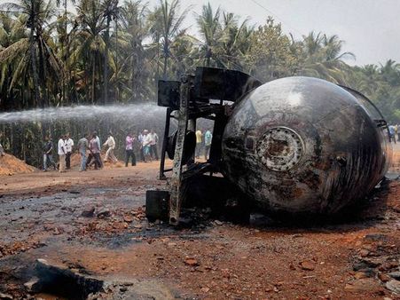 ടാങ്കര്‍ അപകടം, നഷ്ടപരിഹാരം പ്രഖ്യാപിച്ചു